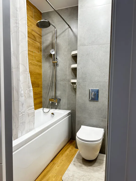 Студия на Новой Набережной с панорамным видом на Волгу