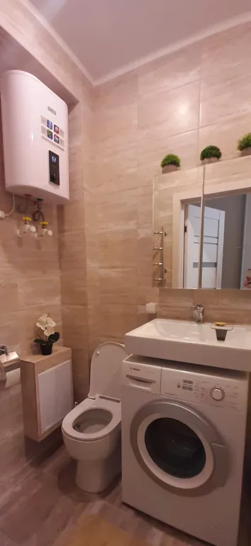 Уютная студия с видом на лес