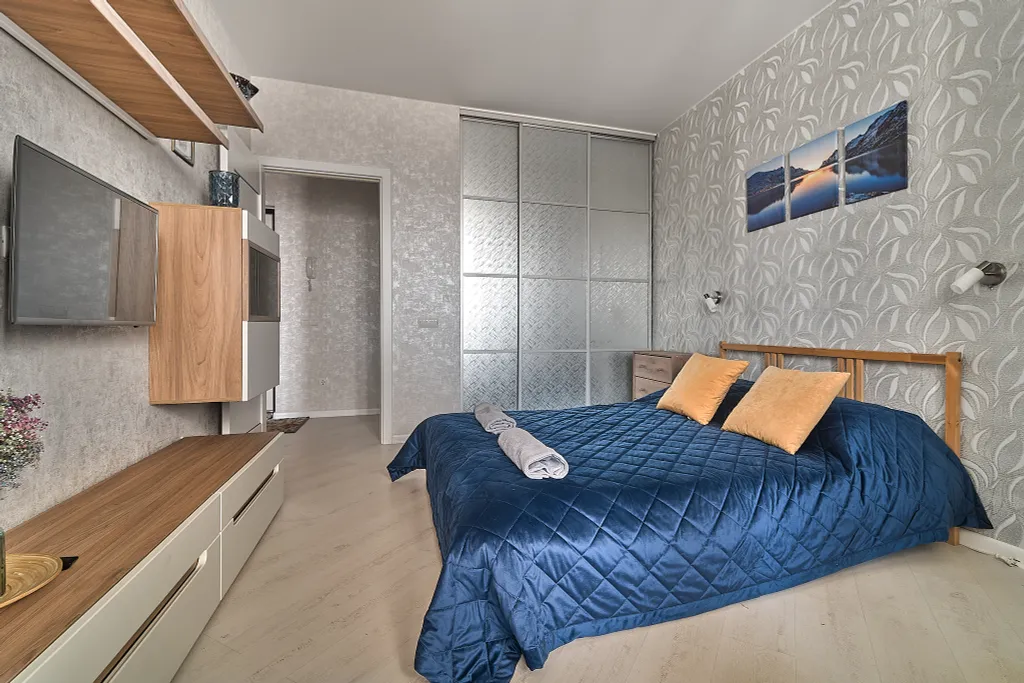 Современная квартира с удобствами и посудомоечной машиной