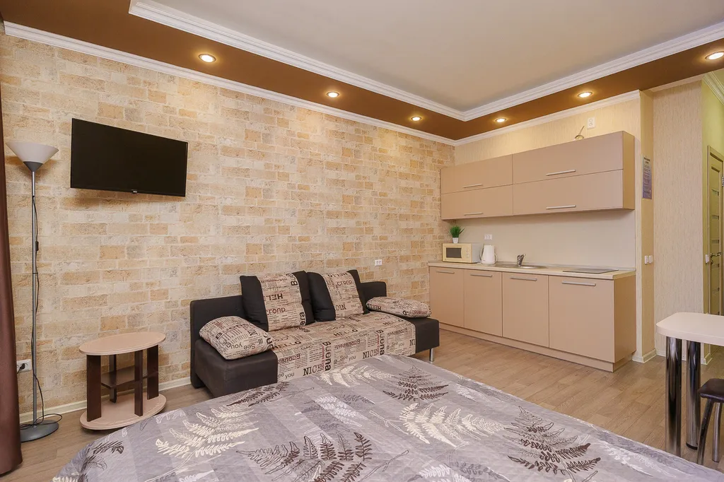 Квартира Квартира-студия, 32 м², 2 кровати — Новосибирск