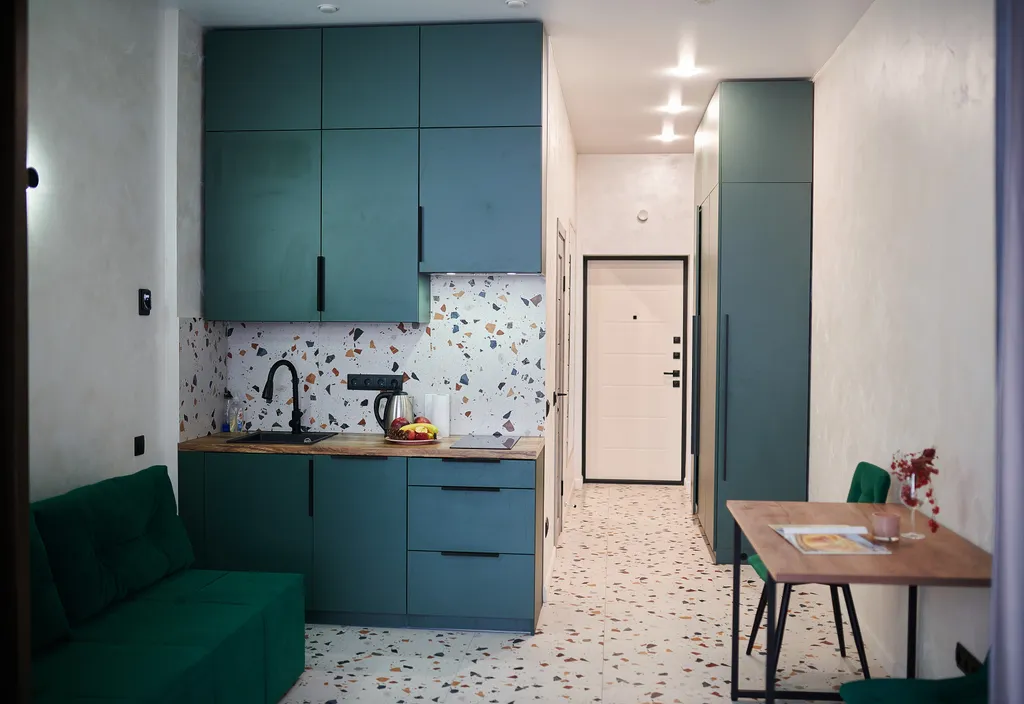 Апартаменты на 1 линии у моря с видом на музейную аллею и планетарий