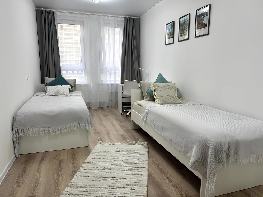 Дизайнерская двухкомнатная квартира в ЖК Горки Парк