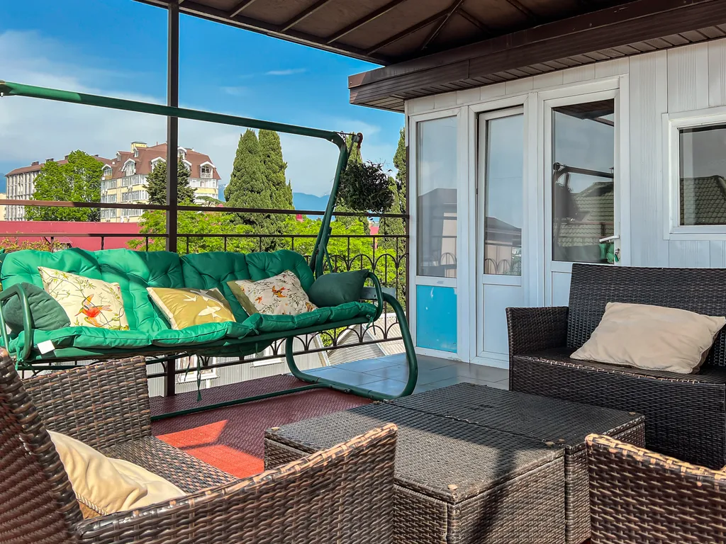 Квартира Квартира Пентхаус с террасой в центре — Адлер