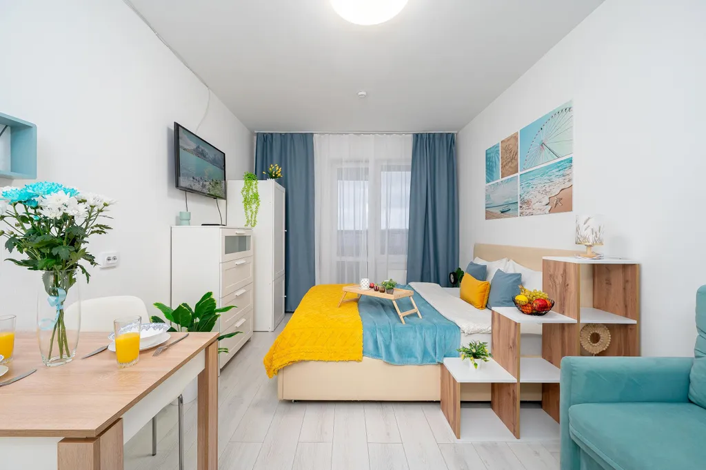 Квартира Квартира Blue Wave Apartments — Санкт-Петербург