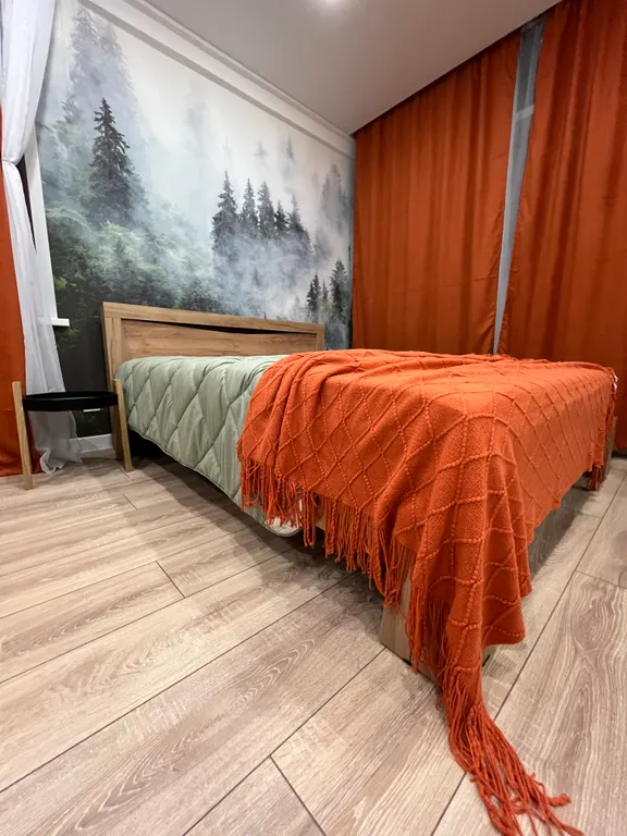 Студия в центре с дизайнерским ремонтом и балконом Город в городе