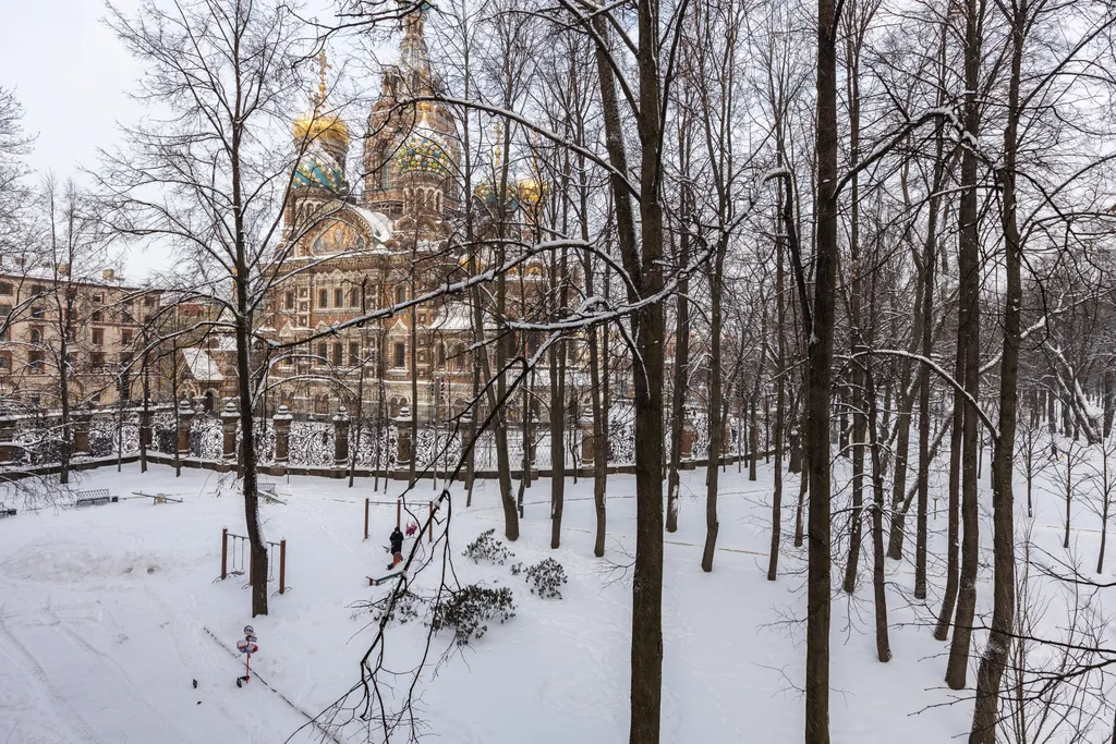 Квартира Квартира Апартамент Михайловский парк с видом на Спас-на-крови — Санкт-Петербург