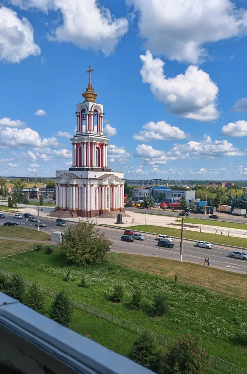 Квартира с видом на главную достопримечательность города — аренда посуточно в Курск