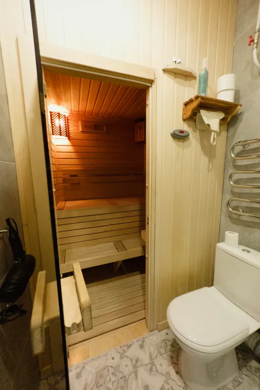 Квартира с сауной у озера