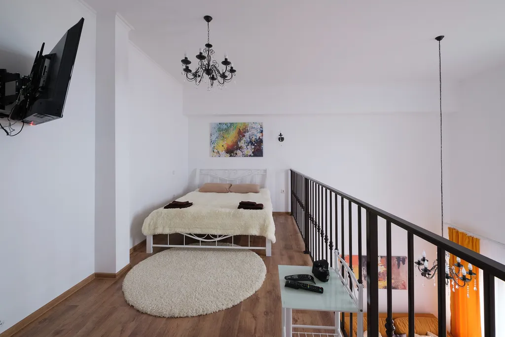 Апартаменты двухкомнатные двухуровневые