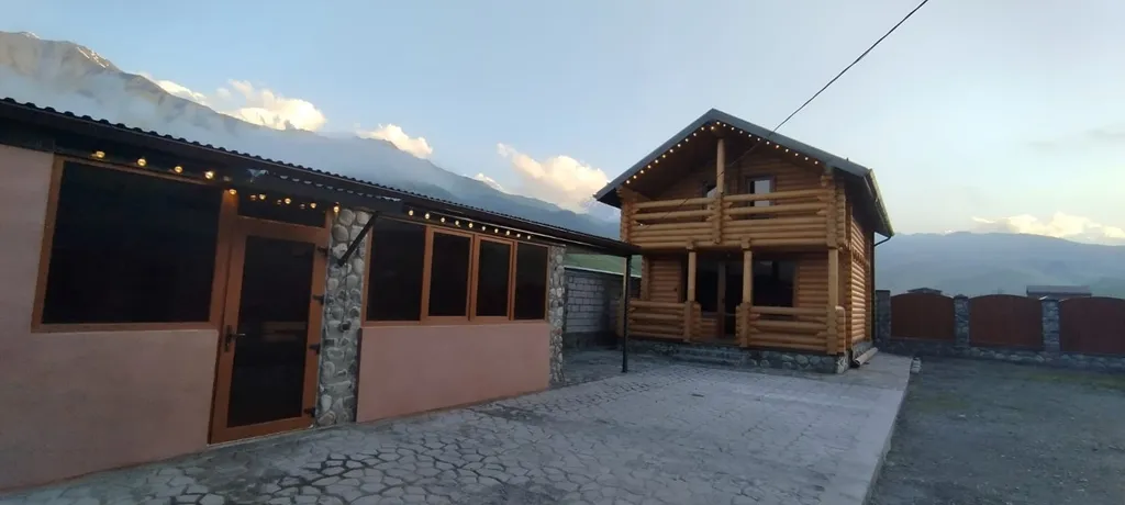 Новый дом из сруба в Даргавсе