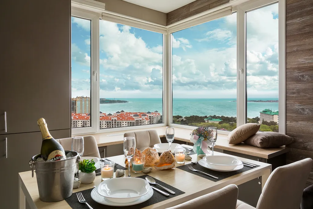 Квартира Aпaртаменты панорама & геленджик i family royal suite 2+2+2 гостя — Геленджик