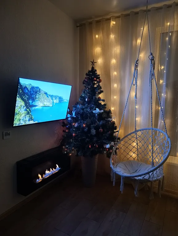 Коттедж с камином и сауной