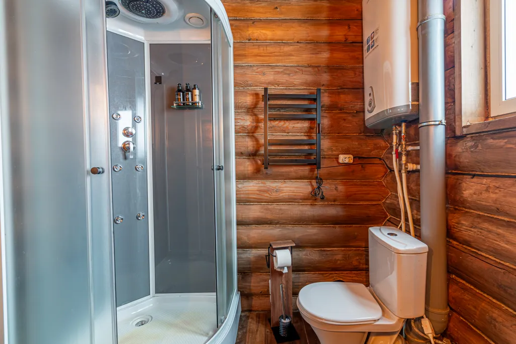 Уютный бревенчатый дом