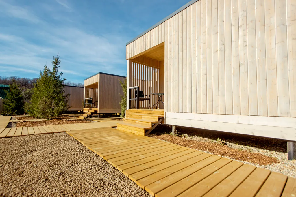 Небольшой домик с видом на Гуамское ущелье