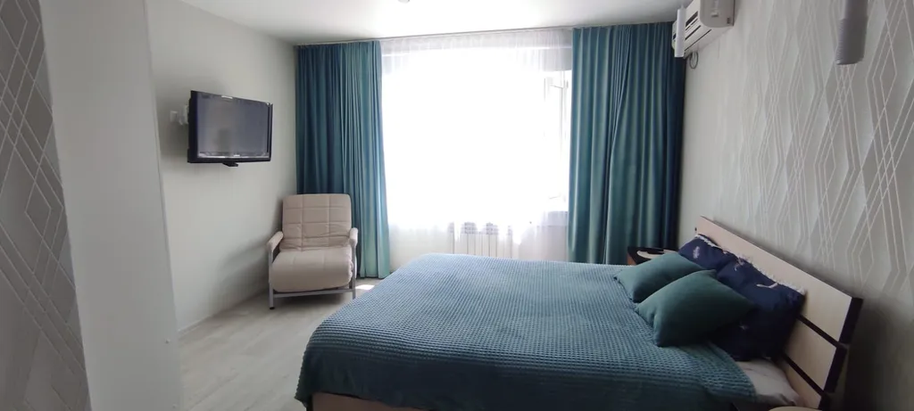 Студия со свежим ремонтом