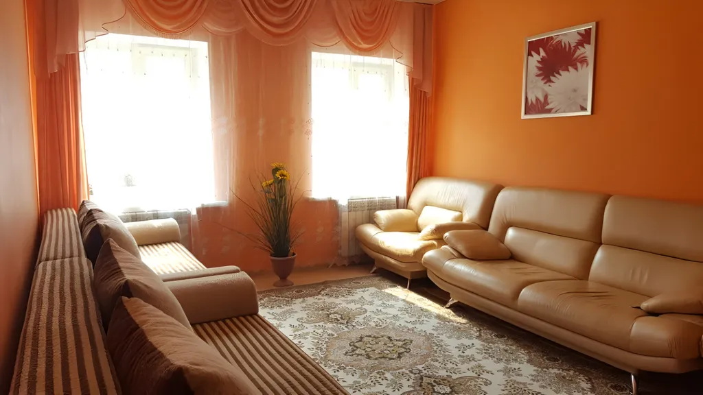 Трёхкомнатная квартира рядом с монастырем