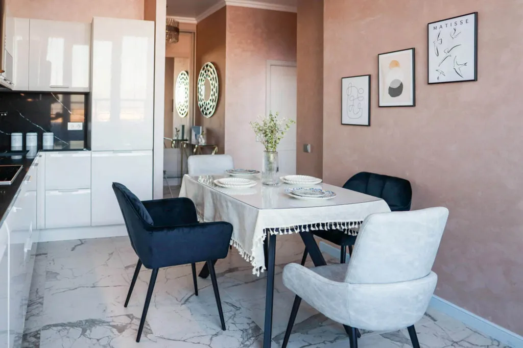 Квартира Дизайнерские двухкомнатные апартаменты в доме бизнес-класса ЖК Мята — Москва