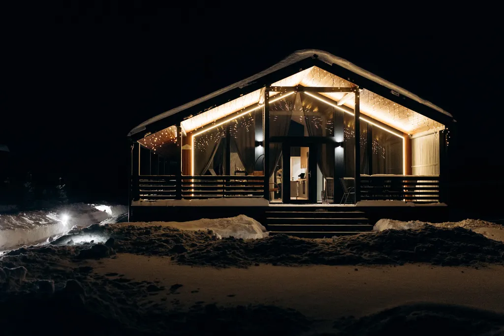 Коттедж Дом с панорамными окнами рядом с Можайским морем — Можайск