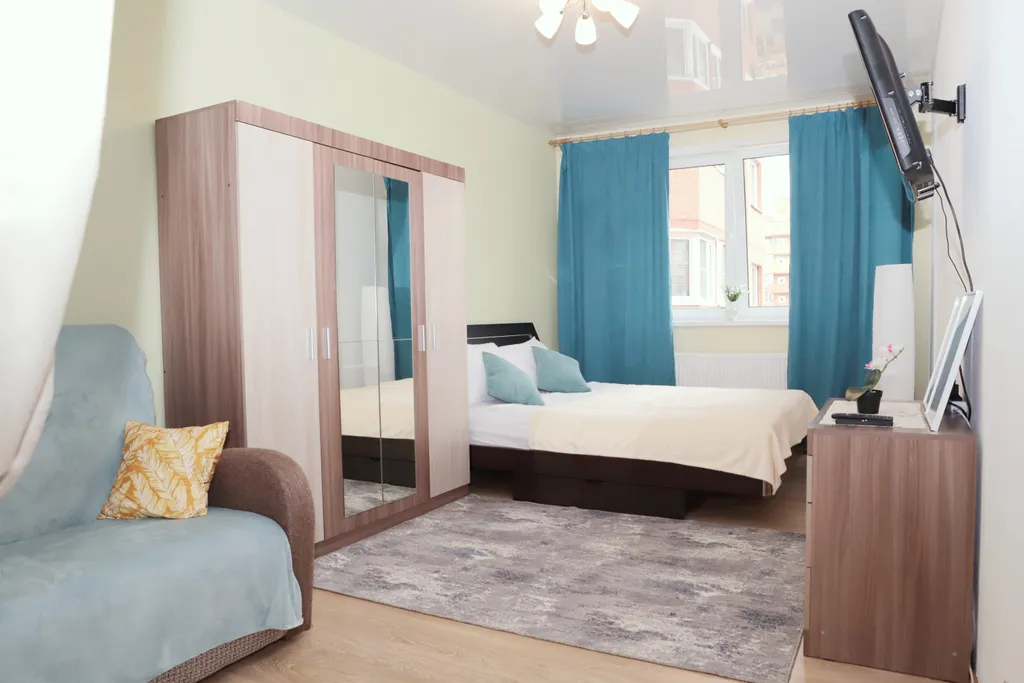 Однокомнатная квартира с балконом