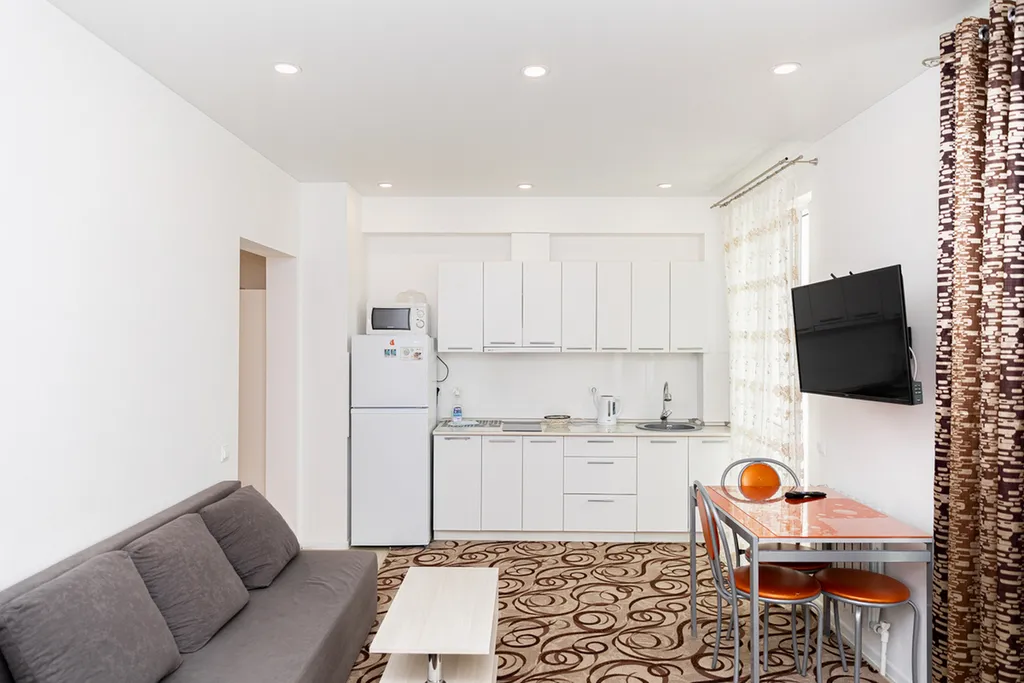 Современная студия в ЖК Грин Палас Мира-Пуркаева