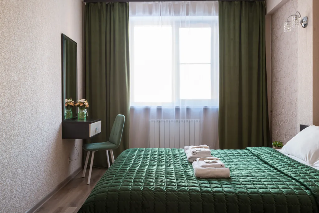 В центре, 2 кондиционера, 2 ТВ, гостиничный сервис, бесконтактно