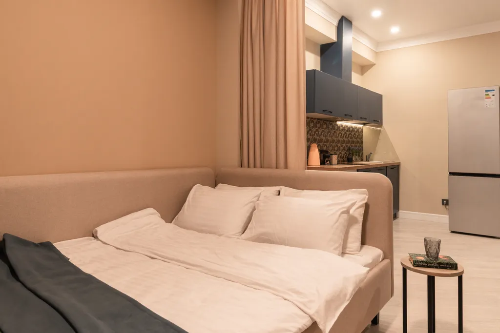 Студия у Массандровского парка в элитном районе Ялты