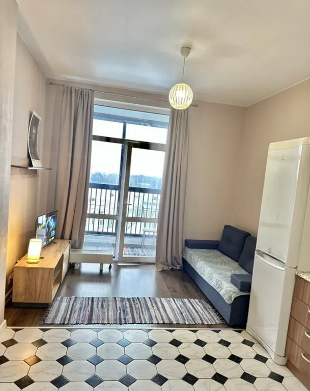 Евродвушка с большим балконом