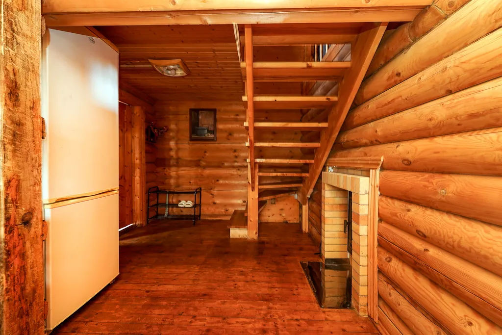 Эко-дом из Сруба с бассейном