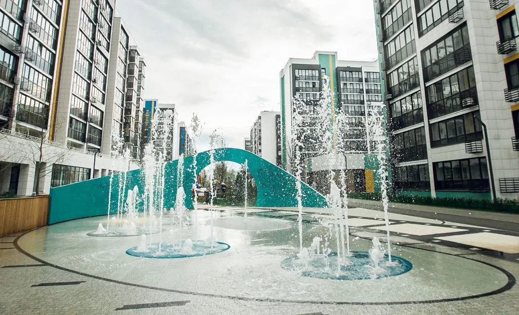 Апартаменты в современном ЖК с фонтанами Art City