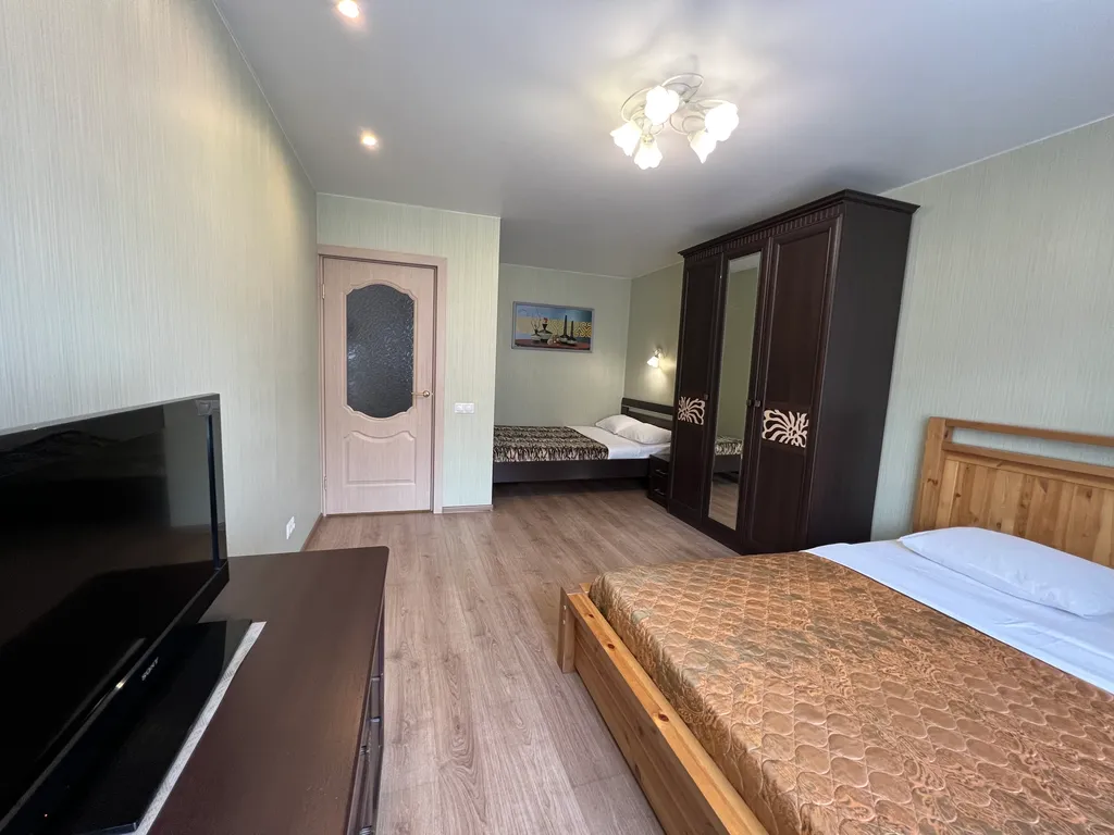 1к квартира в Деловом и Историческом Центре города с Новогодней Елкой