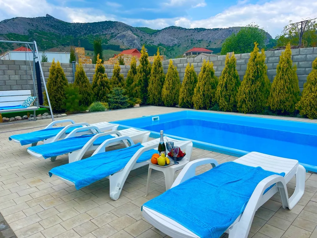 Коттедж с видом на горы