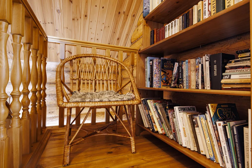 Дом в стиле Rustic с баней на дровах