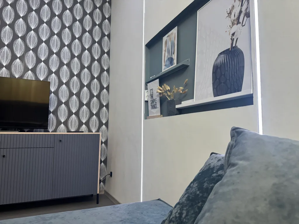 Около Реки, новая комфортная квартира на берегу