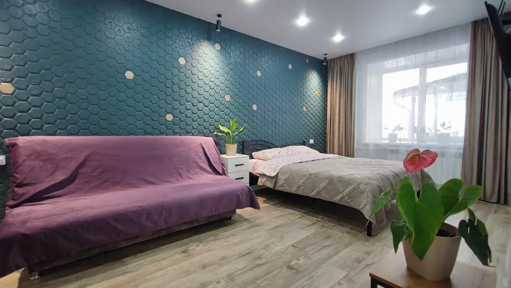 Полноценные трёхкомнатные апартаменты люкс с кондиционером