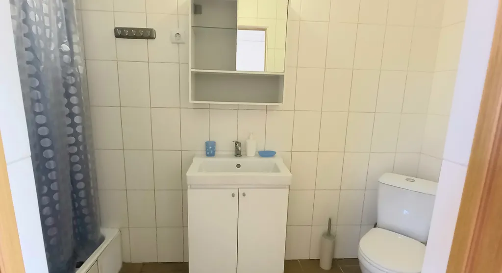 Спальня, кухня с диваном, балкон