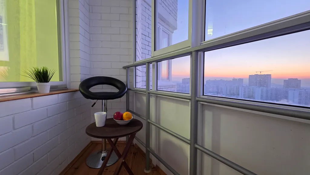 Замечательная квартира в центре с шикарным видом на реку Кама и лес