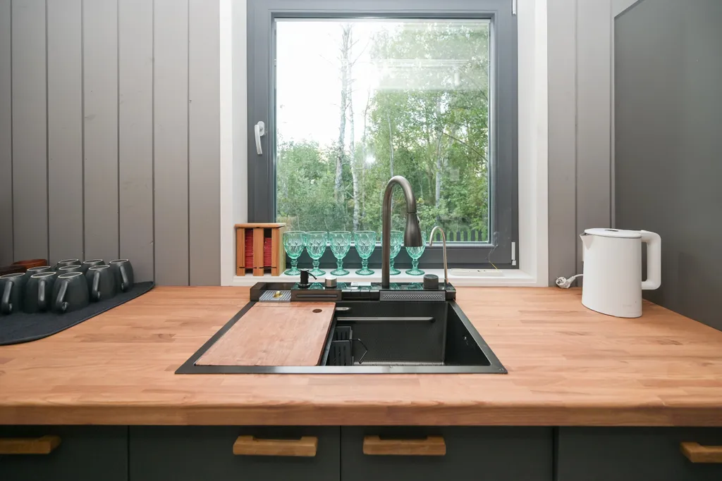 Барнхаус Макс Юбаба с большой террасой, высокими потолками