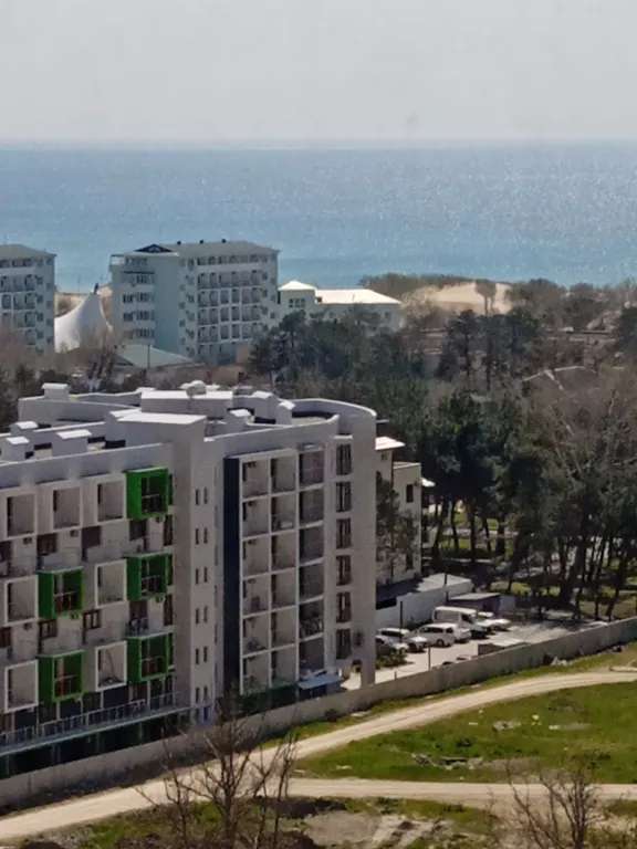 Квартира Квартира Студия с видом на море в ЖК Кавказ 550м от моря — Анапа