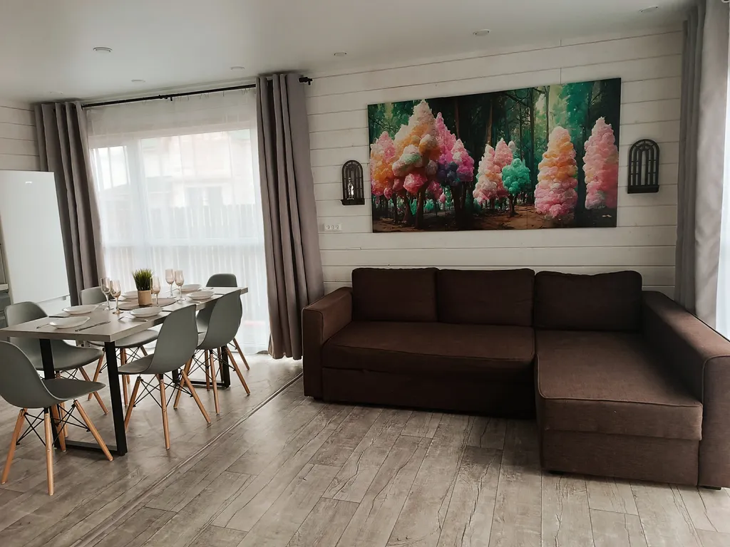 Дом 72m2 — чан, кухня, Wi-Fi