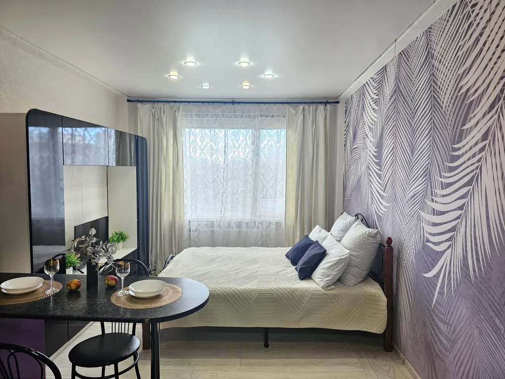 Уютная студия для двух гостей