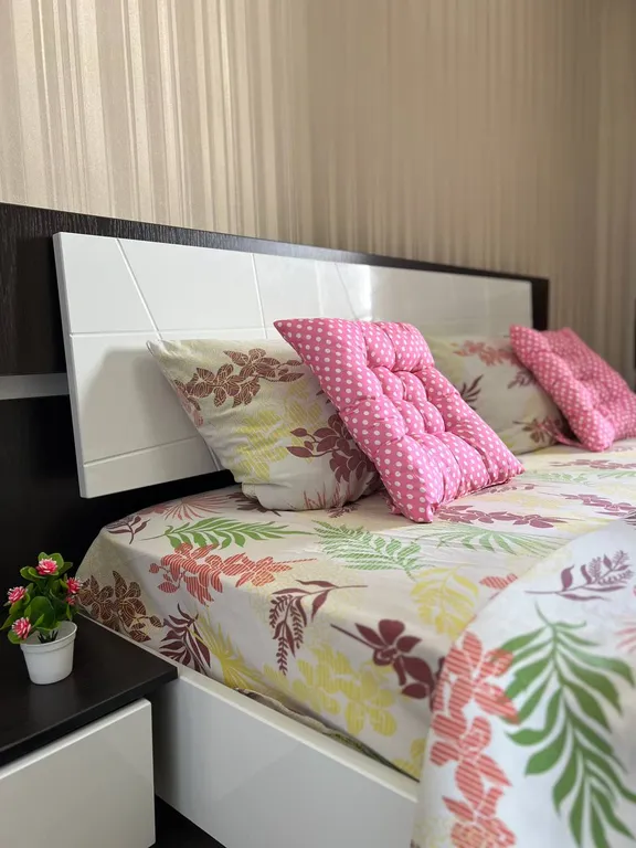 Квартира с красивым видом из окна и новым ремонтом