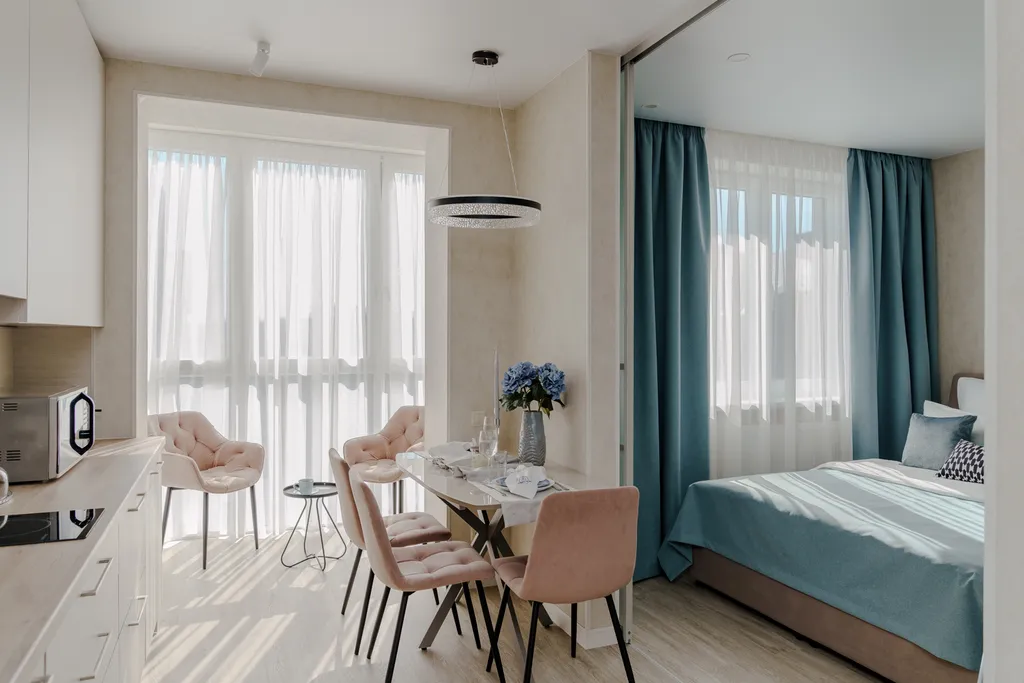 Квартира Квартира Apart-Deluxe Легенды моря: 1к.кв. в ЖК "Рыбное" у моря — Пионерский