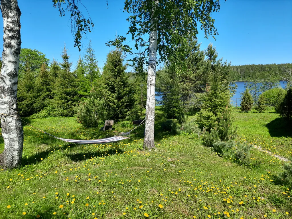 Домик с видом на озеро