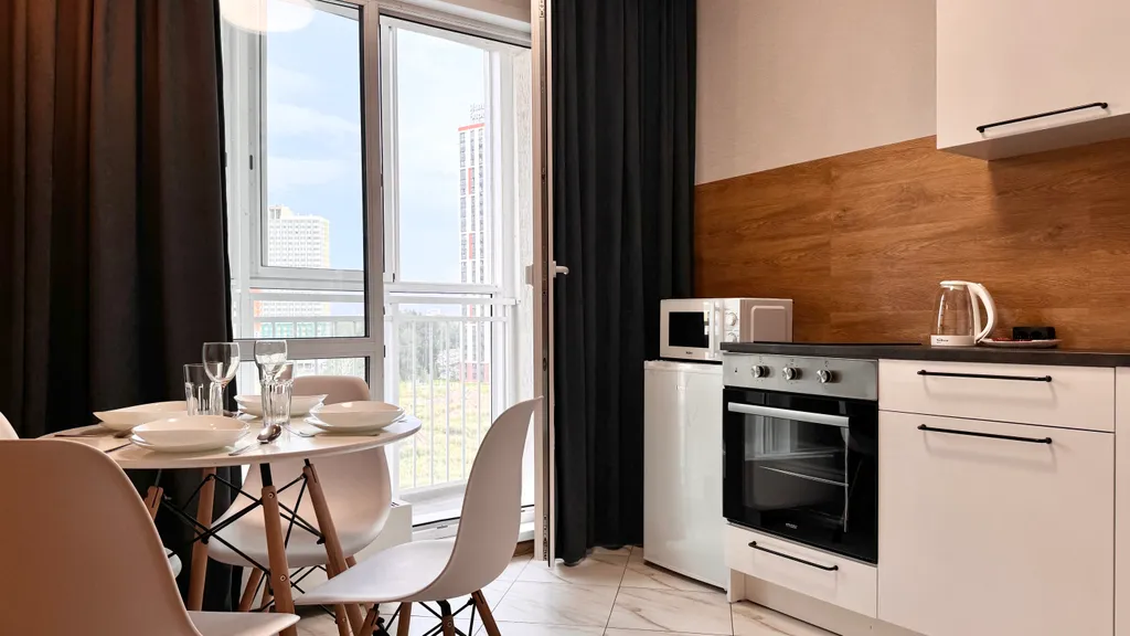 Hugge Place | Однокомнатная квартира у Аквапарка с Wi-Fi — аренда посуточно в Новосибирск