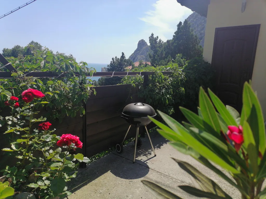 Апартамент в Симеизе с видом на море и большой собственной террасой.