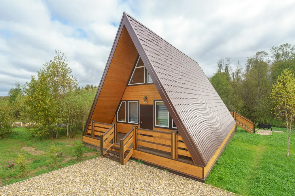 Семейный афрейм с баней