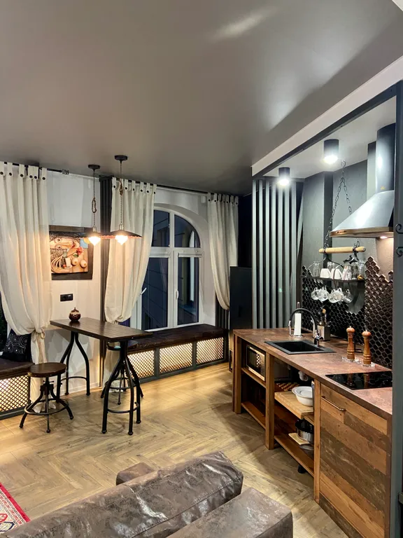 Квартира Квартира Лофт-студия RoomEleven — Зеленоградск