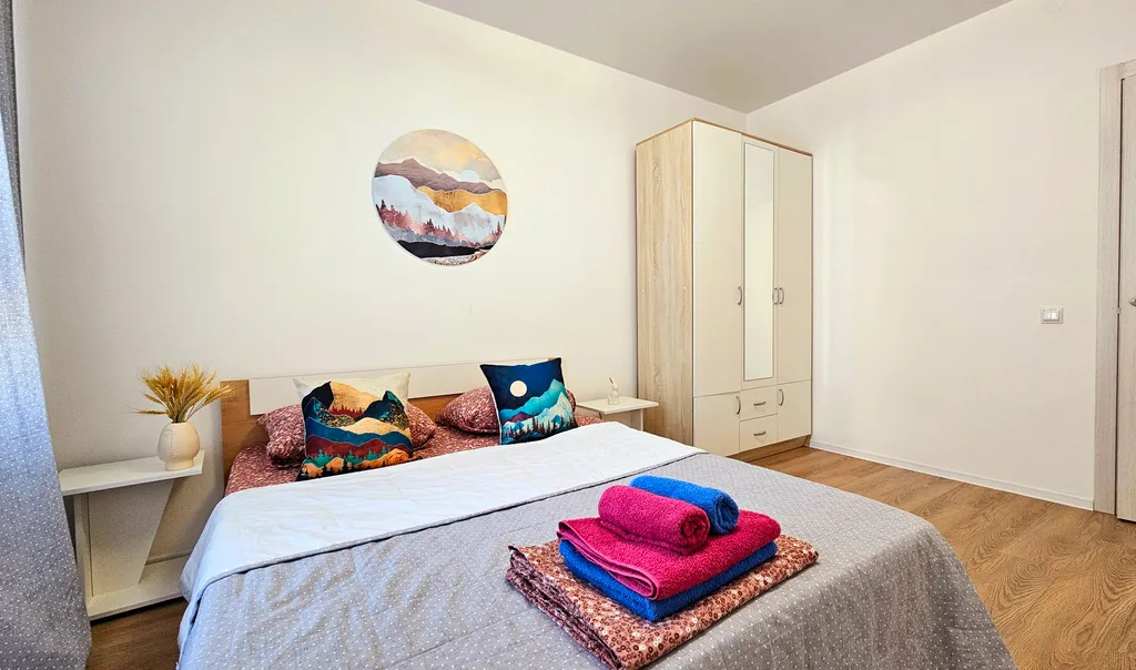 Просторная 3-комнатная квартира с шикарным видом из окна