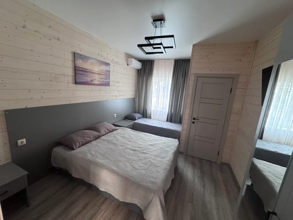 Коттедж с видом на море, со своей террасой и подогреваемым бассейном