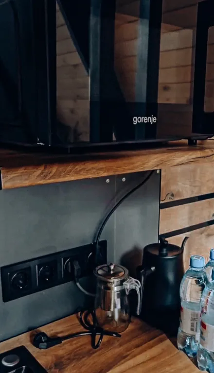 Глэмпинг, двуэтажный а-фрейм с террасой 44м2+14м2